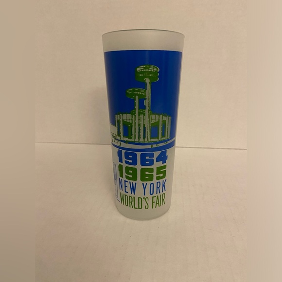 Dining | Vintage Ny Worlds Fair Frosted Glass | Poshmark